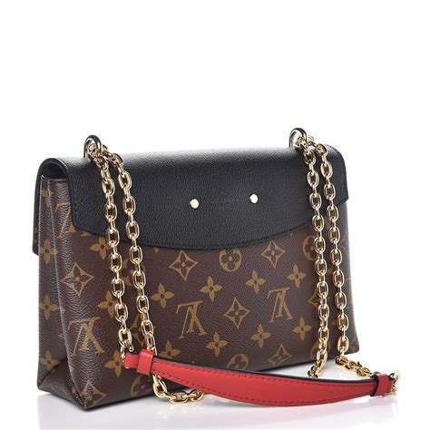 LOUIS VUITTON Monogram Saint Placide Black .